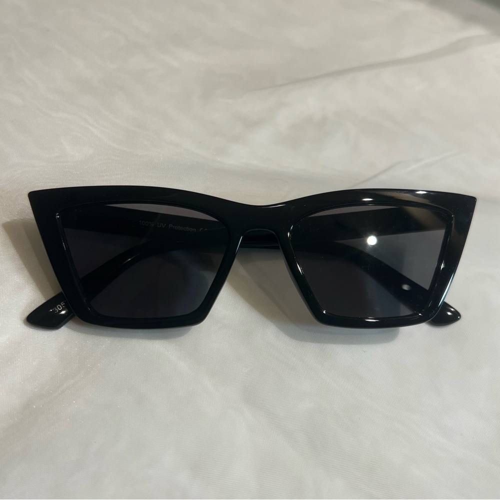 Cat Eyed sunglasses. Leia by Valeria Lipovetsky before she changed the name.